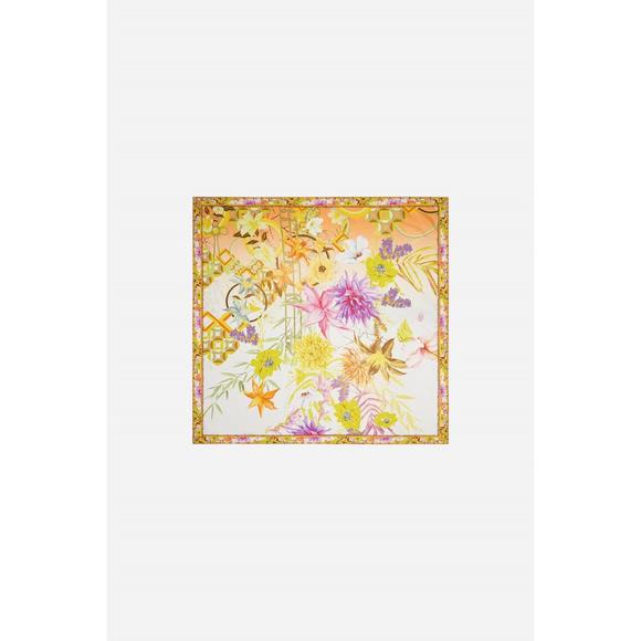 NEW CAMILLA large square scarf in how does your garden grow - Picture 1 of 2
